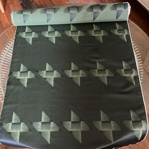 Vintage men’s necktie tie fabric yardage 60s geometric mod design